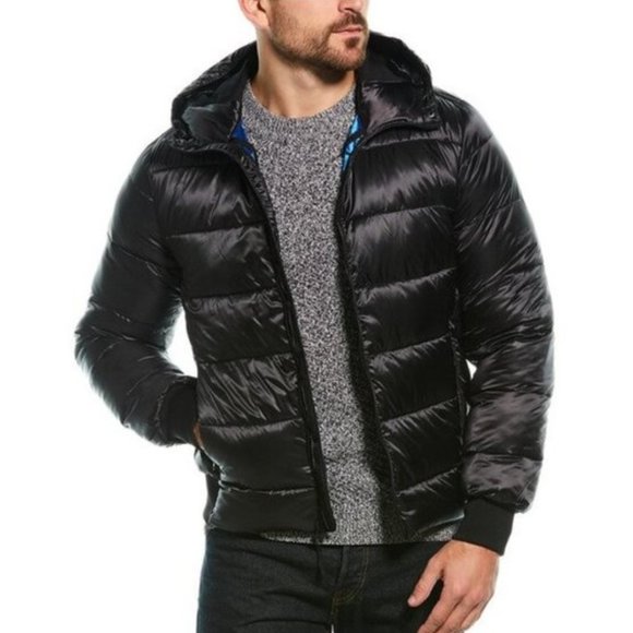 Slate & Stone Men's Trey Hooded Down Jacket - Picture 1 of 9
